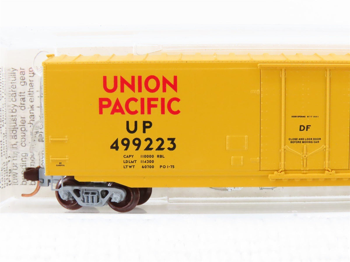 N Micro-Trains MTL 38300 UP Union Pacific &quot;We Can Handle It&quot; 50&#39; Boxcar #499223