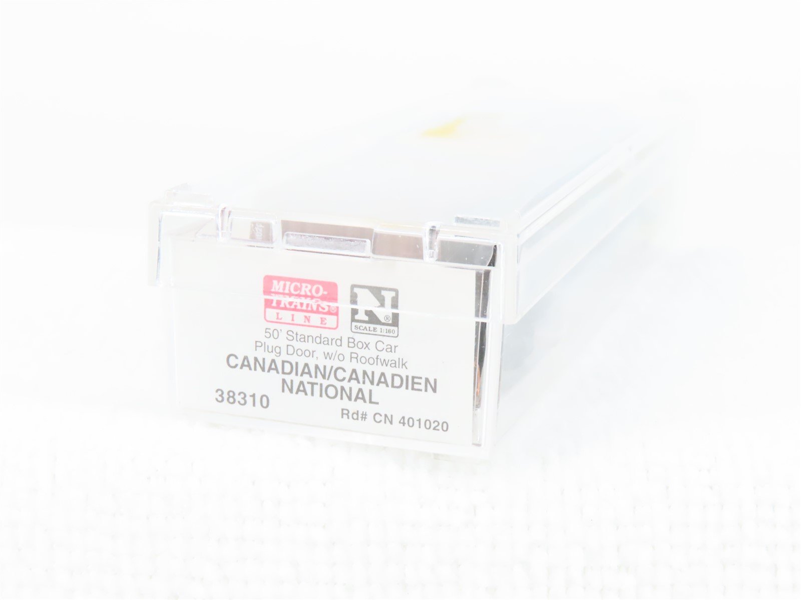 N Scale Micro-Trains MTL 38310 CN Canadian National 50' Boxcar #401020