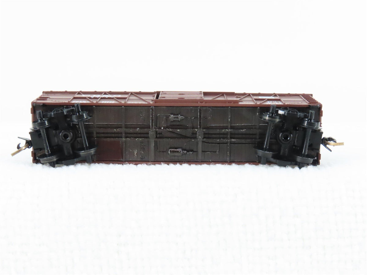 N Scale Micro-Trains MTL 35130 CB&amp;Q Burlington Route 40&#39; Stockcar #52002