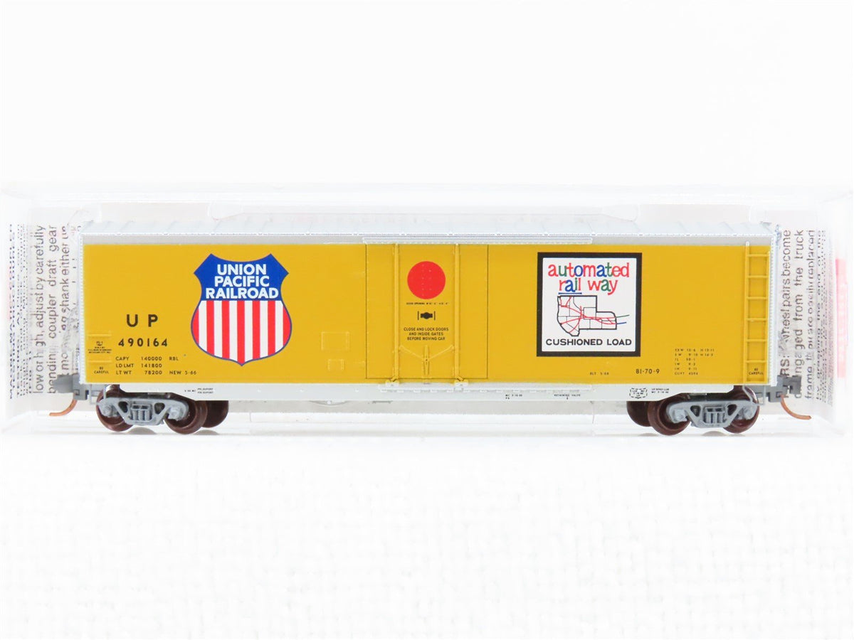 N Scale Micro-Trains MTL 38280 UP Union Pacific Automated 50&#39; Boxcar #490164
