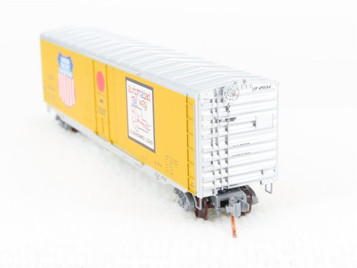 N Scale Micro-Trains MTL 38280 UP Union Pacific Automated 50&#39; Boxcar #490164