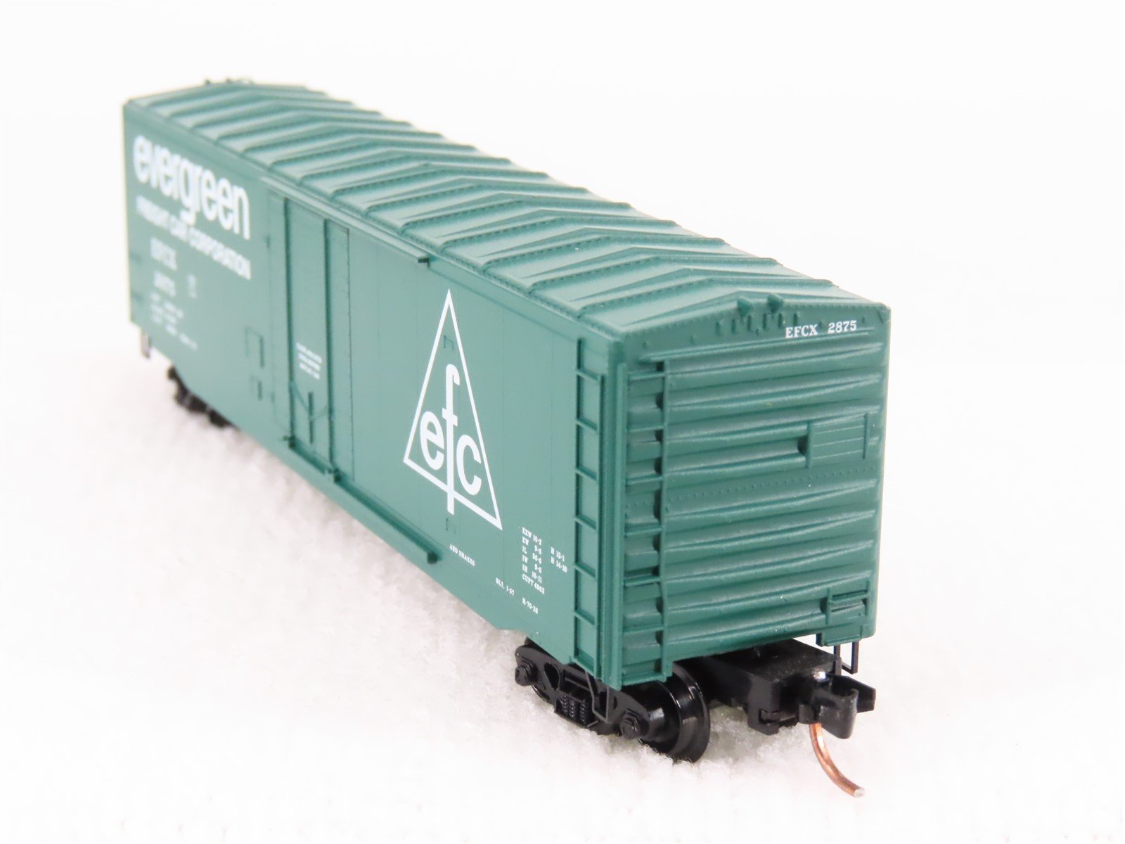 N Scale Micro-Trains MTL 38260 EFCX Evergreen Freight 50' Standard Boxcar #2875