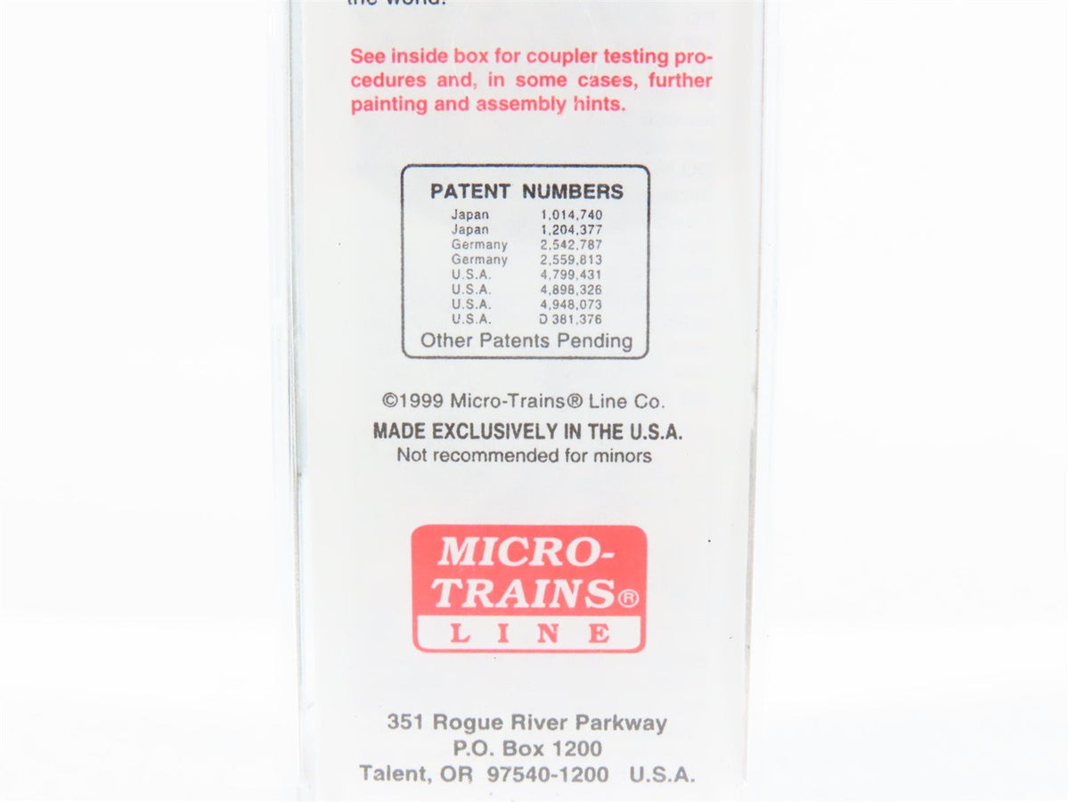 N Scale Micro-Trains MTL 38260 EFCX Evergreen Freight 50&#39; Standard Boxcar #2875