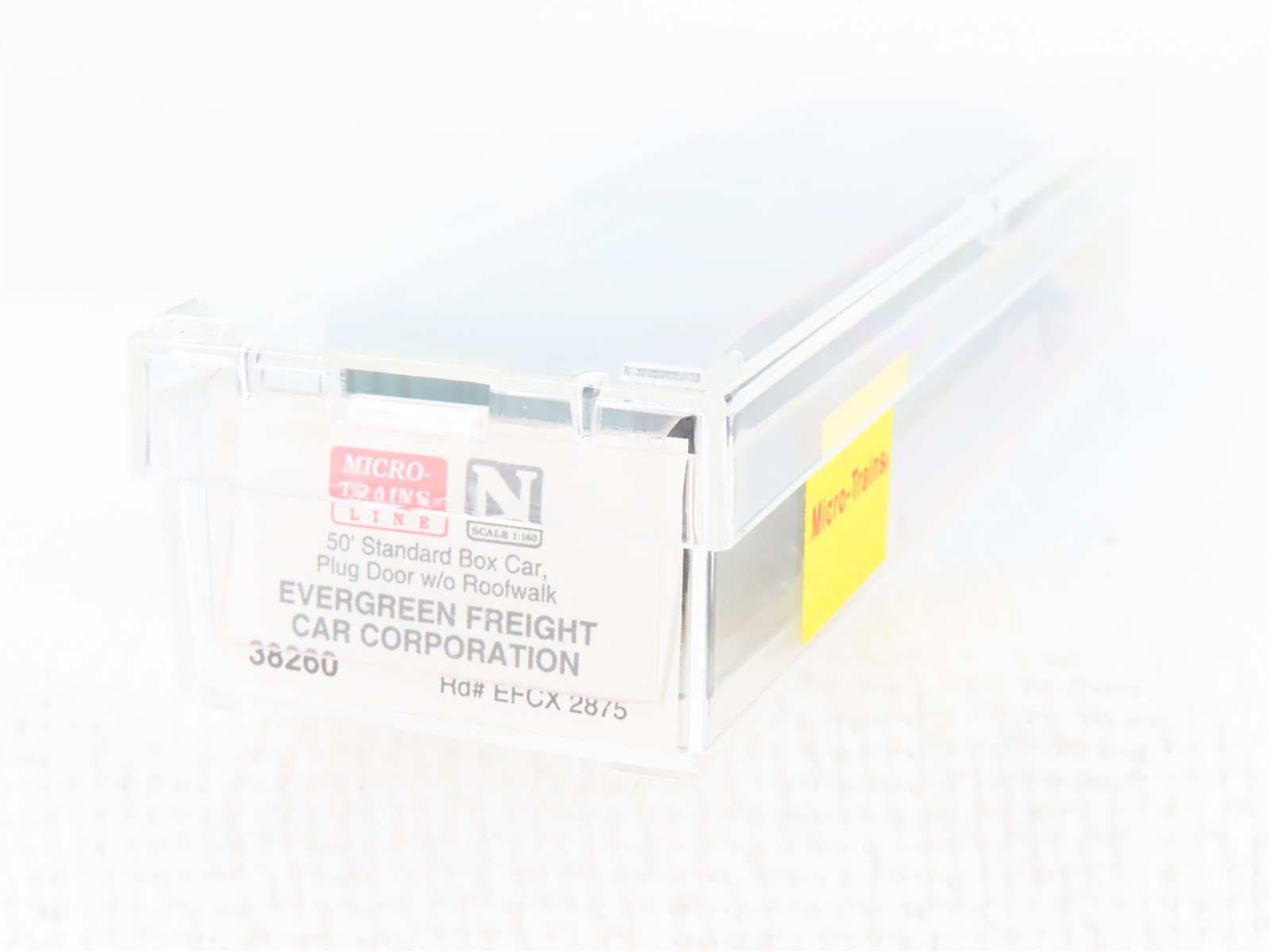 N Scale Micro-Trains MTL 38260 EFCX Evergreen Freight 50' Standard Boxcar #2875