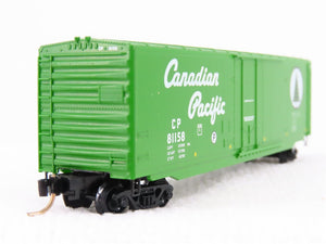 N Scale Micro-Trains MTL 38220 CP Canadian Pacific 50' Standard Boxcar #81158