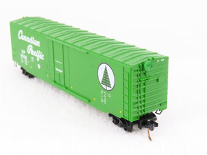 N Scale Micro-Trains MTL 38220 CP Canadian Pacific 50' Standard Boxcar #81158