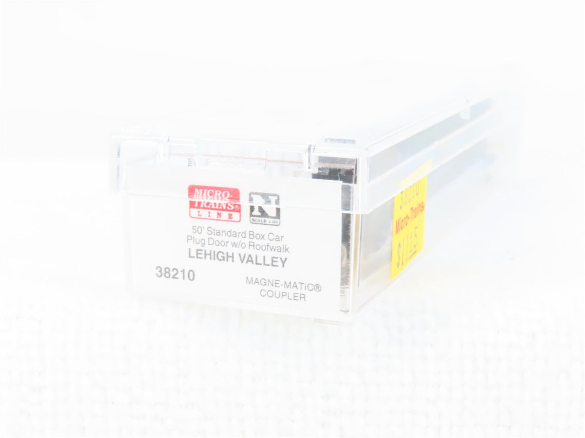 N Scale Micro-Trains MTL 38210 LV Lehigh Valley 50&#39; Standard Boxcar #7050