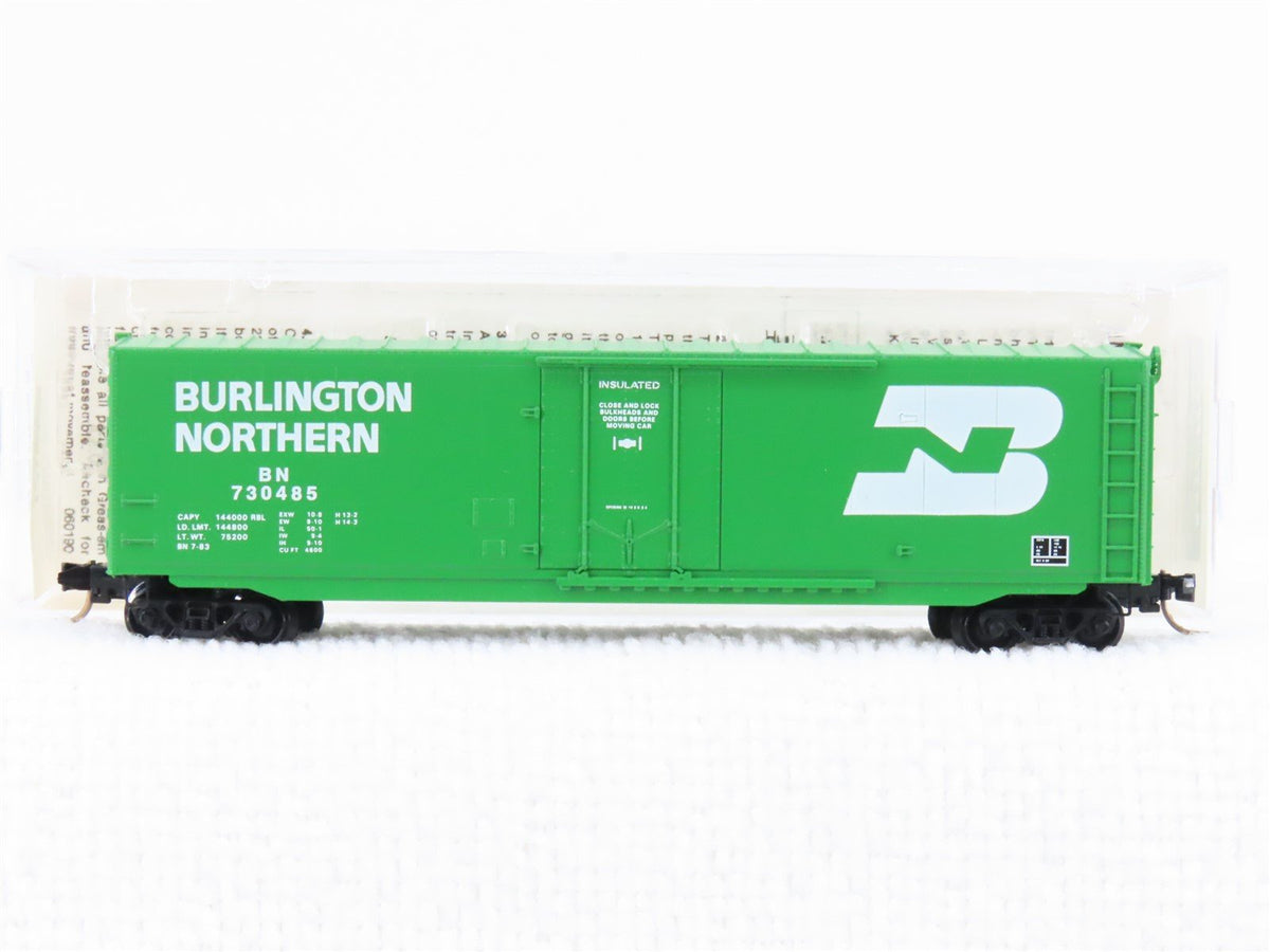 N Micro-Trains MTL 38200 BN Burlington Northern 50&#39; Standard Boxcar #730485