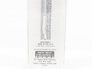 N Micro-Trains MTL 38200 BN Burlington Northern 50' Standard Boxcar #730485