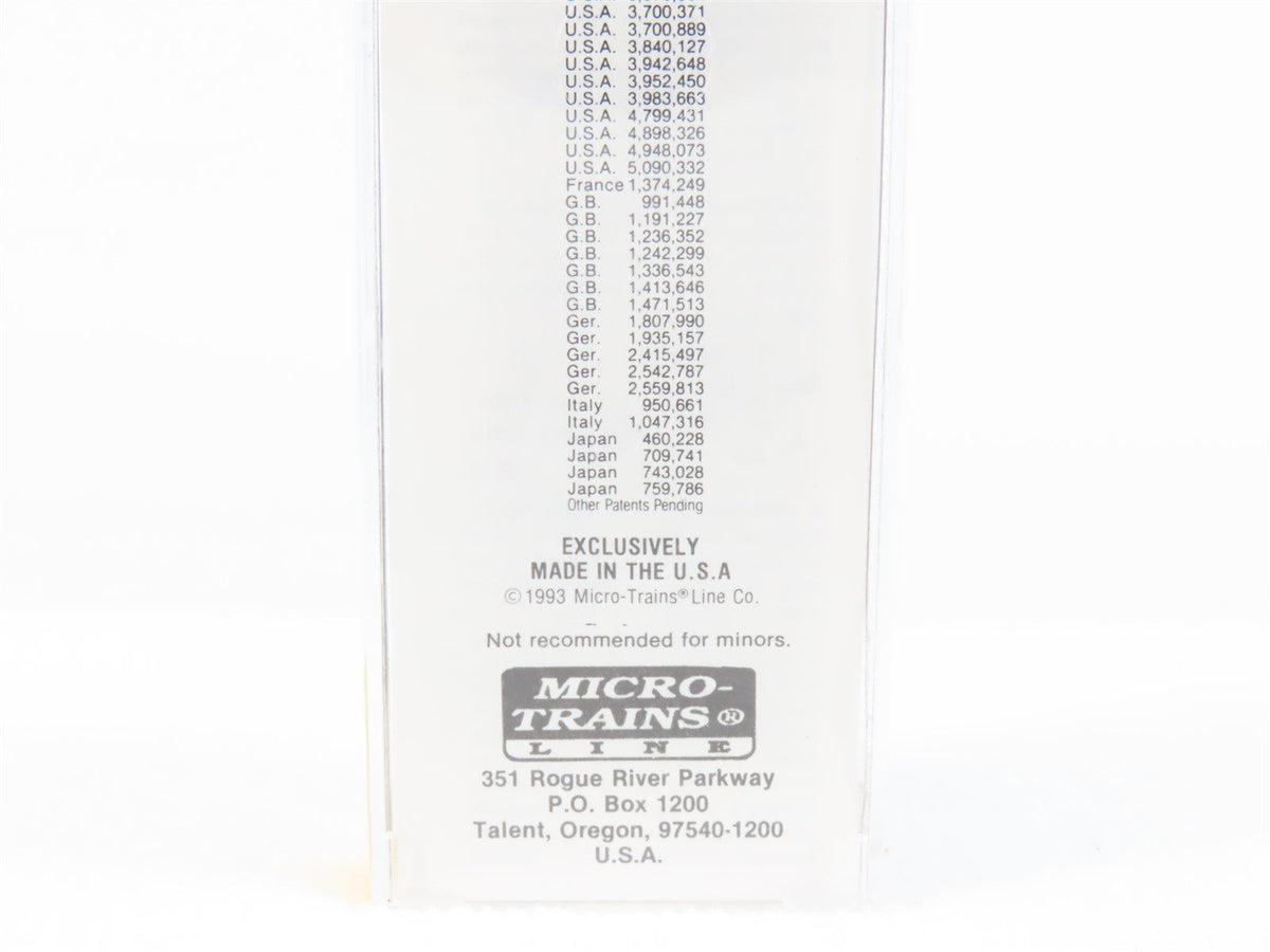 N Scale Micro-Trains MTL 38190 CN Canadian National 50&#39; Standard Boxcar #401265