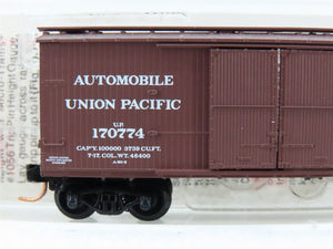 N Scale Micro-Trains MTL 41010 UP Union Pacific 40' Wood Auto Boxcar #170774