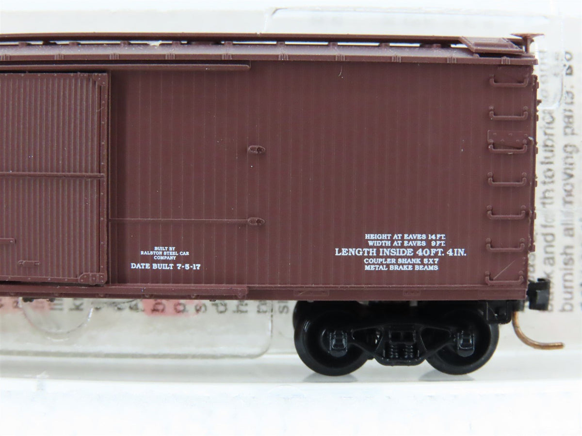 N Scale Micro-Trains MTL 41010 UP Union Pacific 40&#39; Wood Auto Boxcar #170774