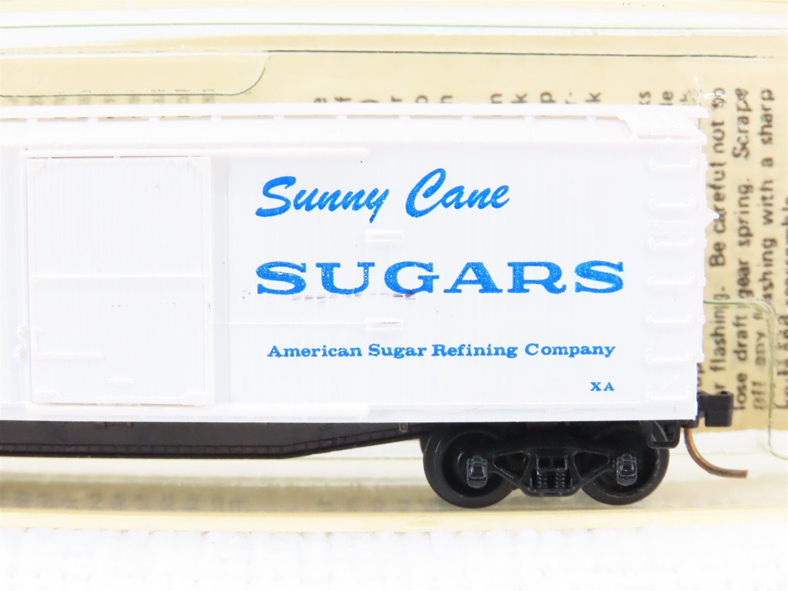 N Scale Micro-Trains MTL 42020 ASRX Domino Sugars 40' Wood Boxcar #499