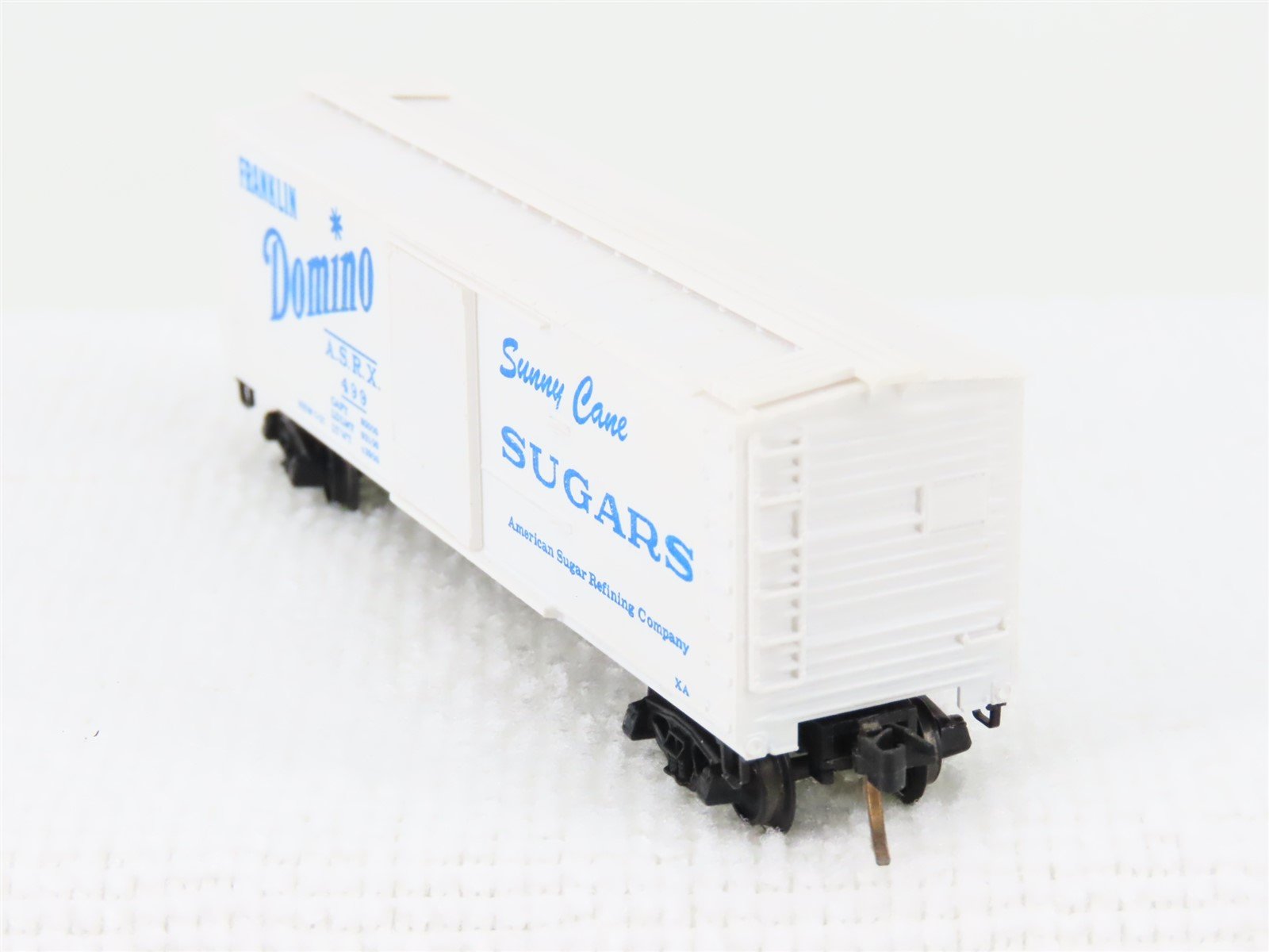 N Scale Micro-Trains MTL 42020 ASRX Domino Sugars 40' Wood Boxcar #499