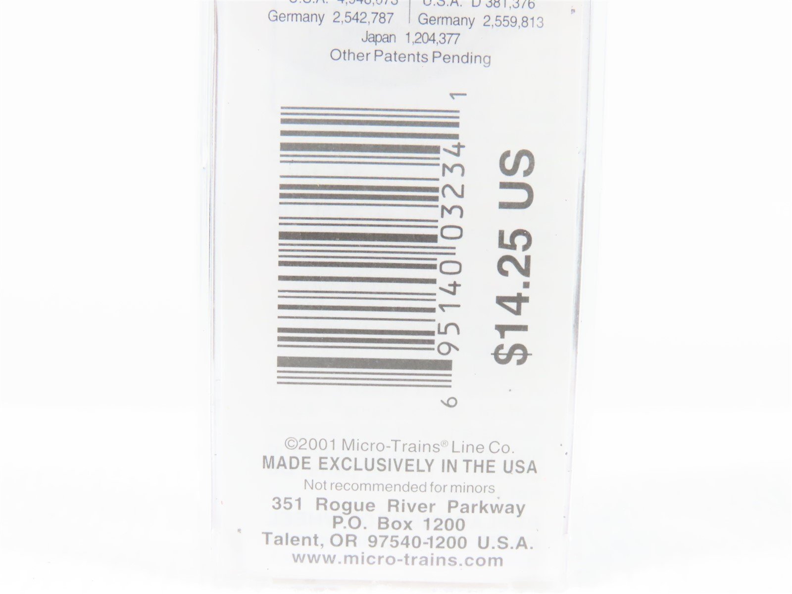 N Scale Micro-Trains MTL 41030 GN Glacier National Park 40' Wood Boxcar #38076