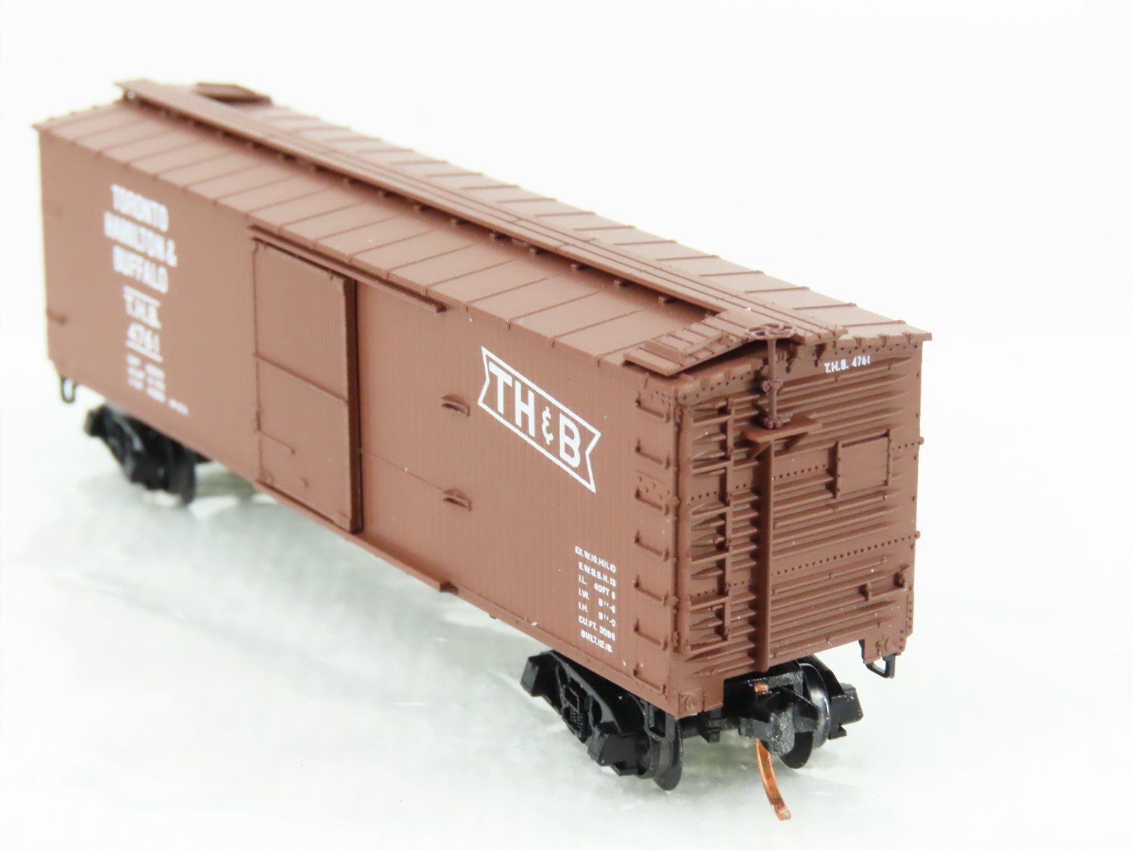 N Scale Micro-Trains MTL 39220 TH&B Toronto, Hamilton & Buffalo 40' Boxcar #4761