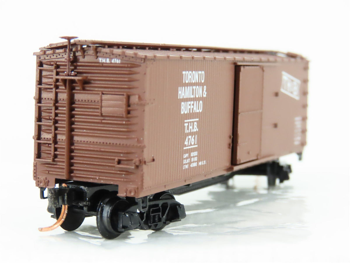 N Scale Micro-Trains MTL 39220 TH&amp;B Toronto, Hamilton &amp; Buffalo 40&#39; Boxcar #4761