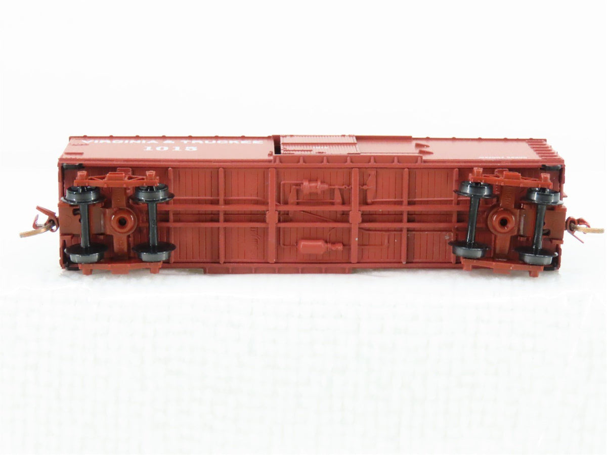 N Scale Micro-Trains MTL 39180 V&amp;T Virginia &amp; Truckee 40&#39; Wood Boxcar #1015
