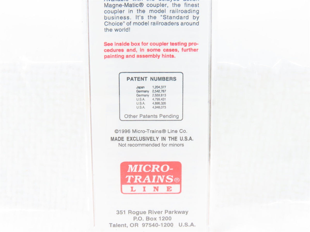N Scale Micro-Trains MTL 39170 C&amp;O Chesapeake &amp; Ohio 40&#39; Wood Boxcar #84827