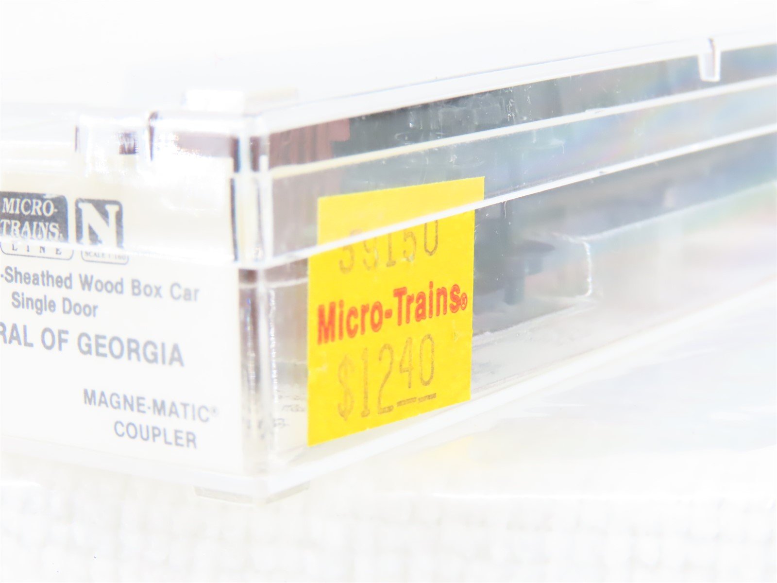 N Scale Micro-Trains MTL 39150 CofG Central of Georgia 40' Wood Boxcar #40247
