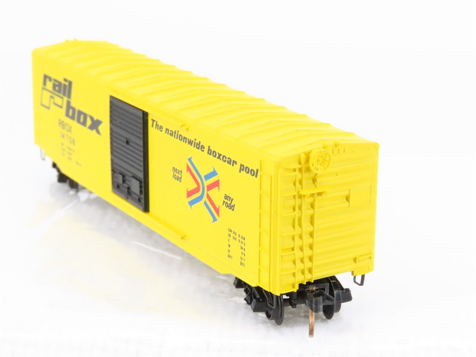 N Scale Micro-Trains MTL 39020 RBOX Railbox 50' Standard Boxcar #14708