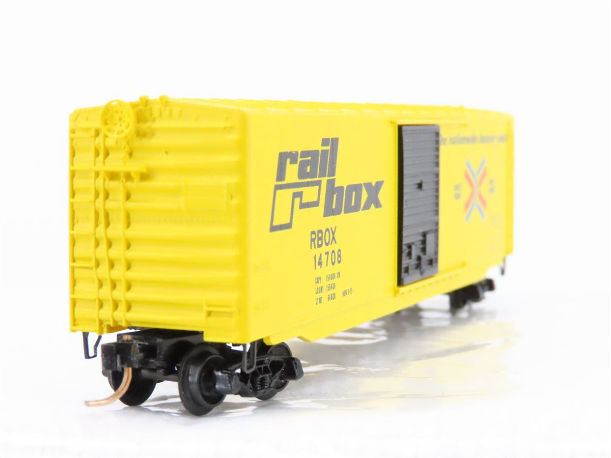 N Scale Micro-Trains MTL 39020 RBOX Railbox 50&#39; Standard Boxcar #14708