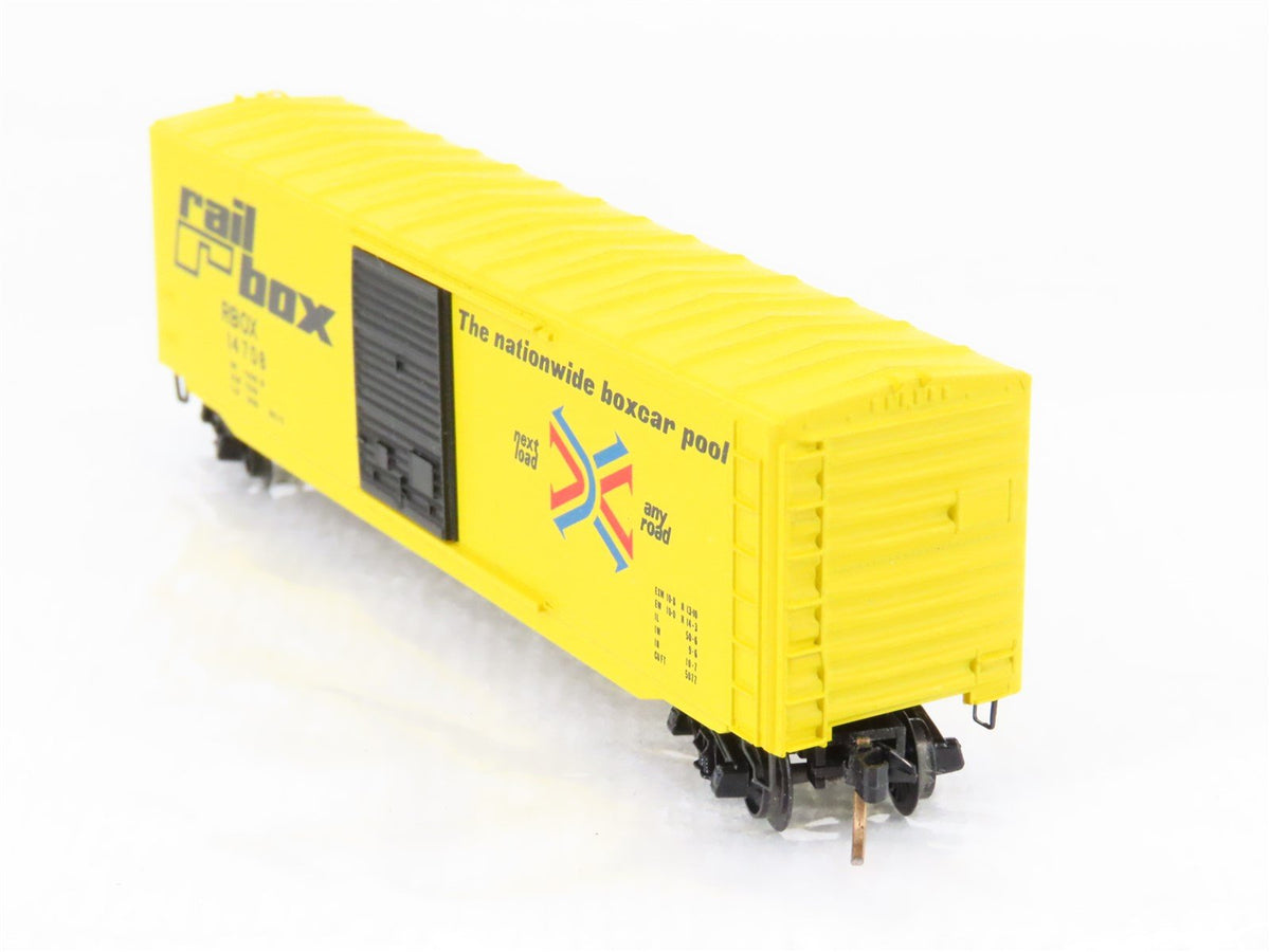N Scale Micro-Trains MTL 39020 RBOX Railbox 50&#39; Standard Boxcar #14708