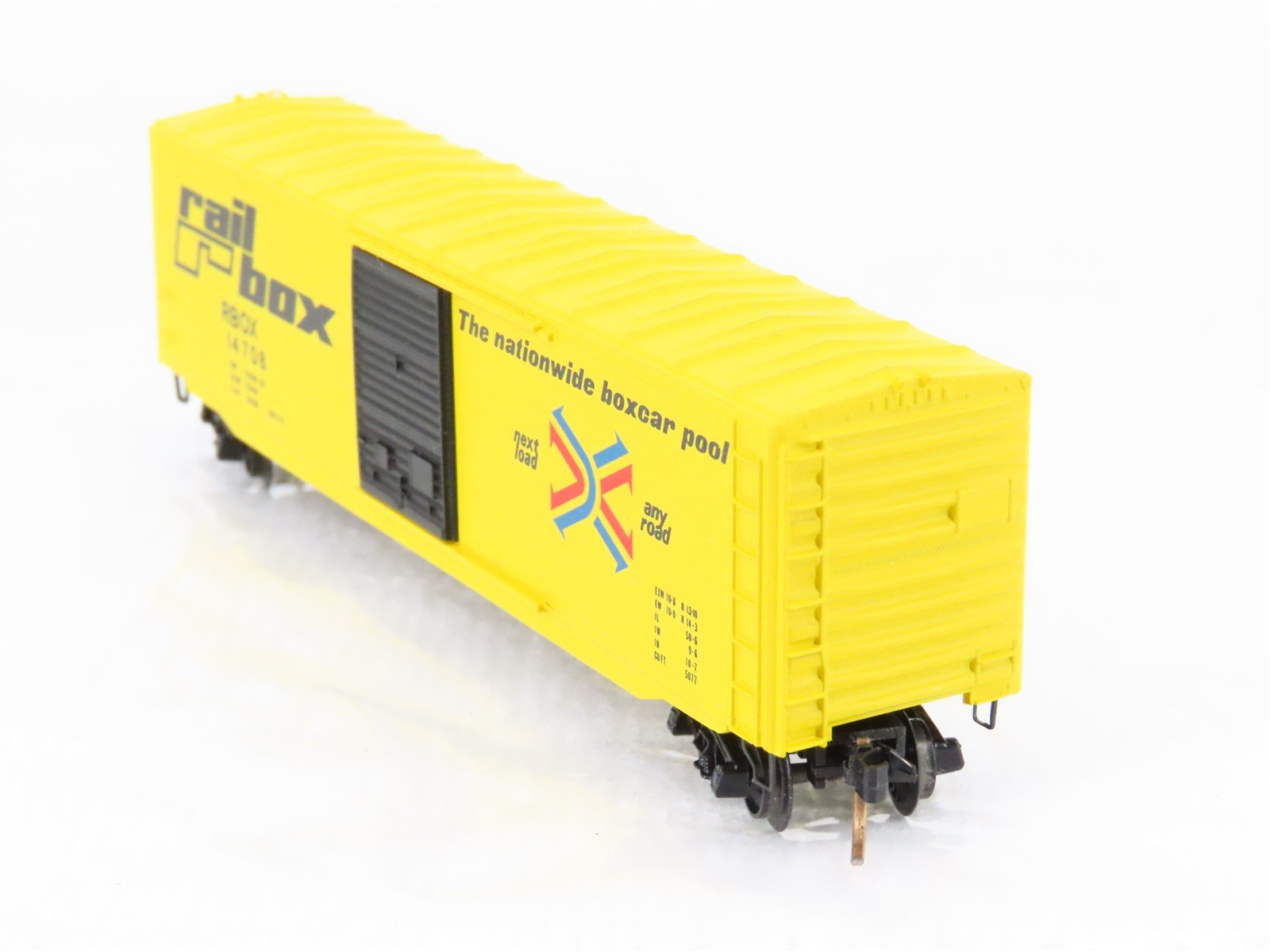 N Scale Micro-Trains MTL 39020 RBOX Railbox 50' Standard Boxcar #14708