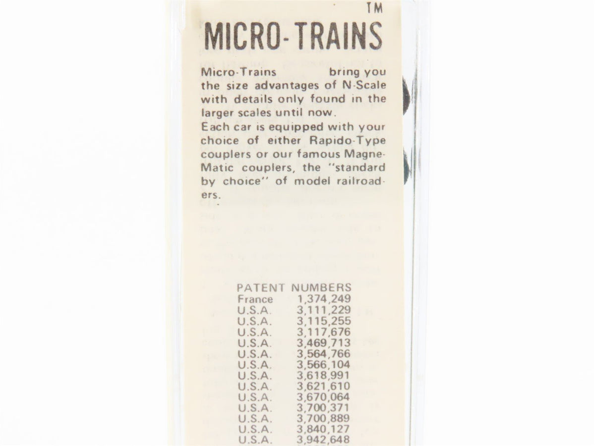 N Scale Micro-Trains MTL 39020 RBOX Railbox 50&#39; Standard Boxcar #14708