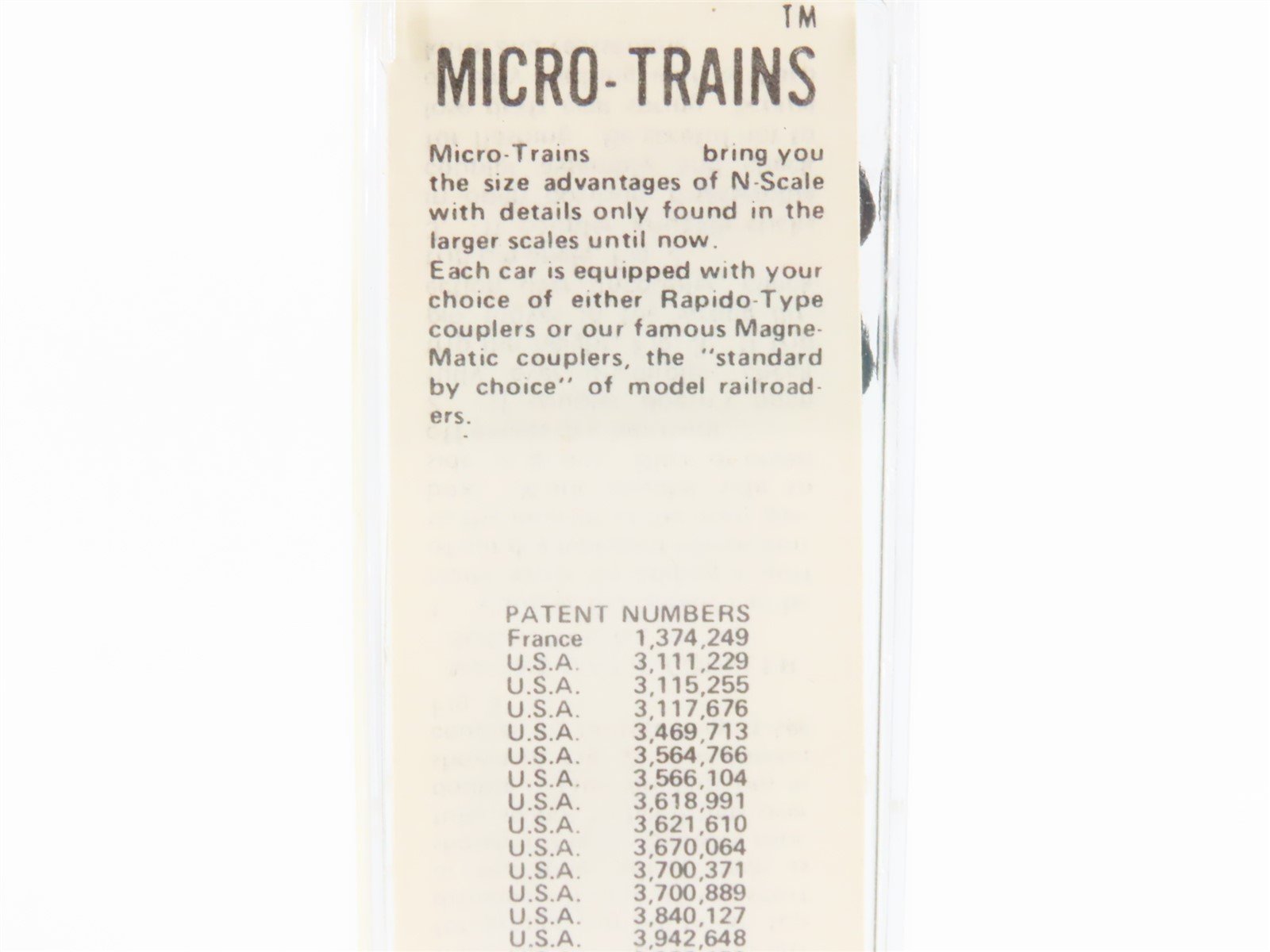 N Scale Micro-Trains MTL 39020 RBOX Railbox 50' Standard Boxcar #14708