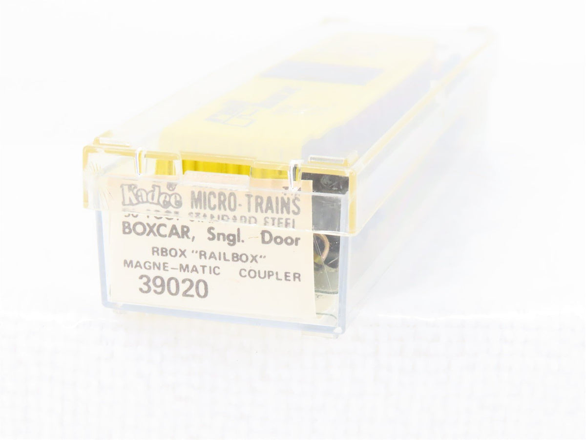 N Scale Micro-Trains MTL 39020 RBOX Railbox 50&#39; Standard Boxcar #14708