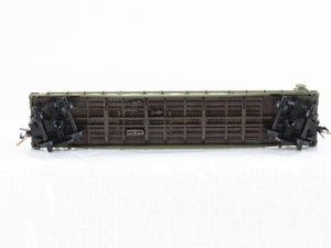 N Scale Micro-Trains MTL 45180 USAX US Army 50' Fishbelly Flatcar #38066