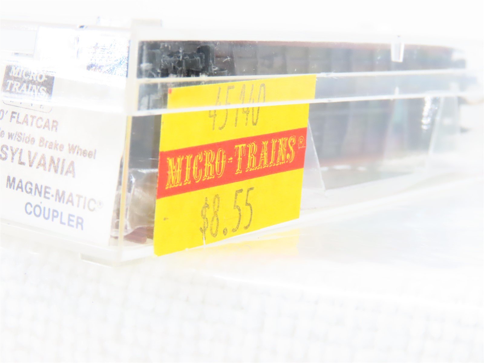 N Scale Micro-Trains MTL 45140 PRR Pennsylvania 50' Fishbelly Flatcar #470182