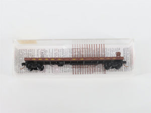 N Scale Micro-Trains MTL 44090 CB&Q Burlington Route 50' Flat Car #93361