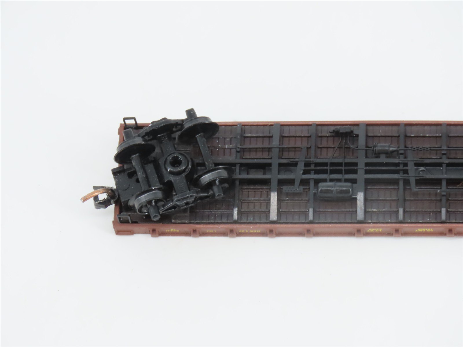 N Scale Micro-Trains MTL 44090 CB&Q Burlington Route 50' Flat Car #93361