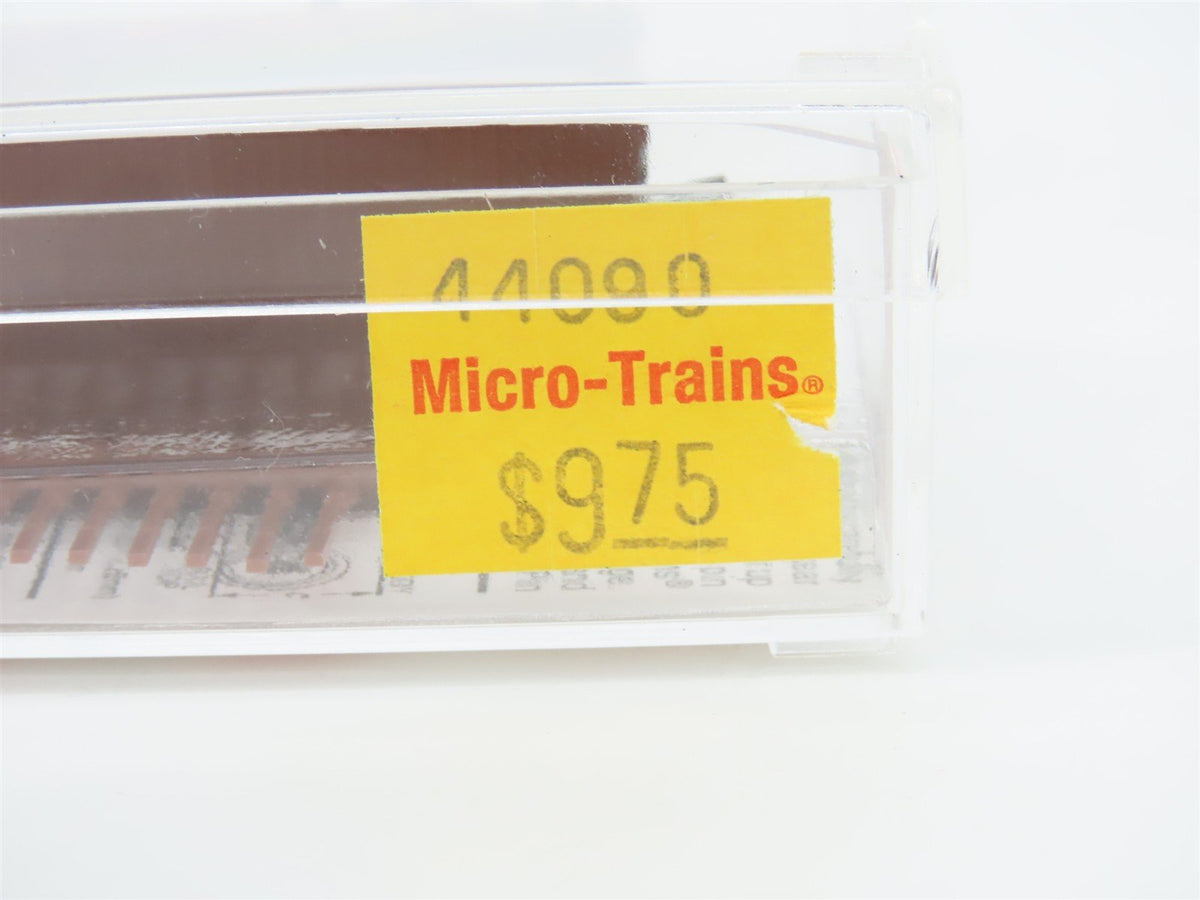 N Scale Micro-Trains MTL 44090 CB&amp;Q Burlington Route 50&#39; Flat Car #93361