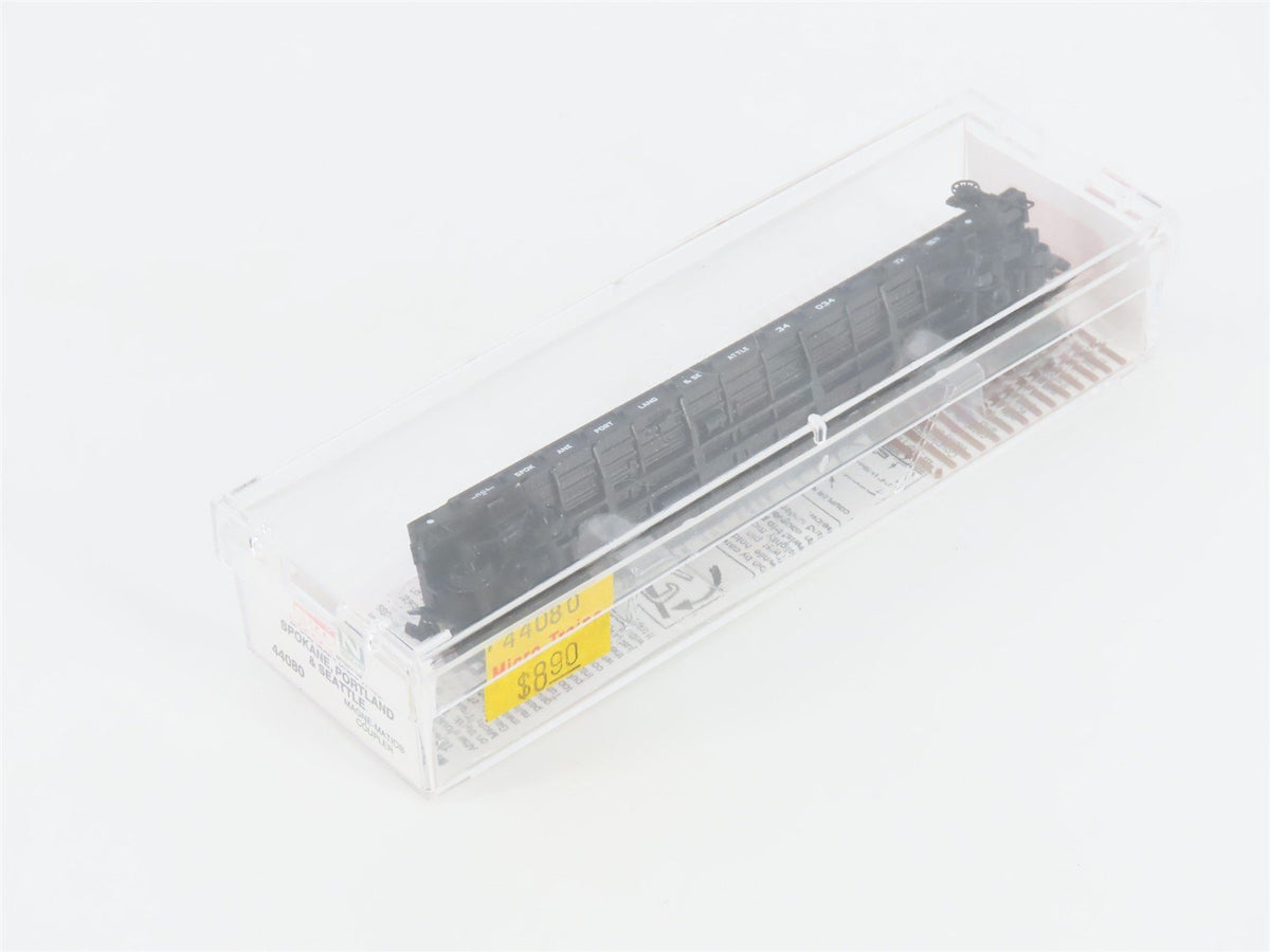 N Scale Micro-Trains MTL 44080 SP&amp;S Spokane Portland &amp; Seattle Flat Car #34034