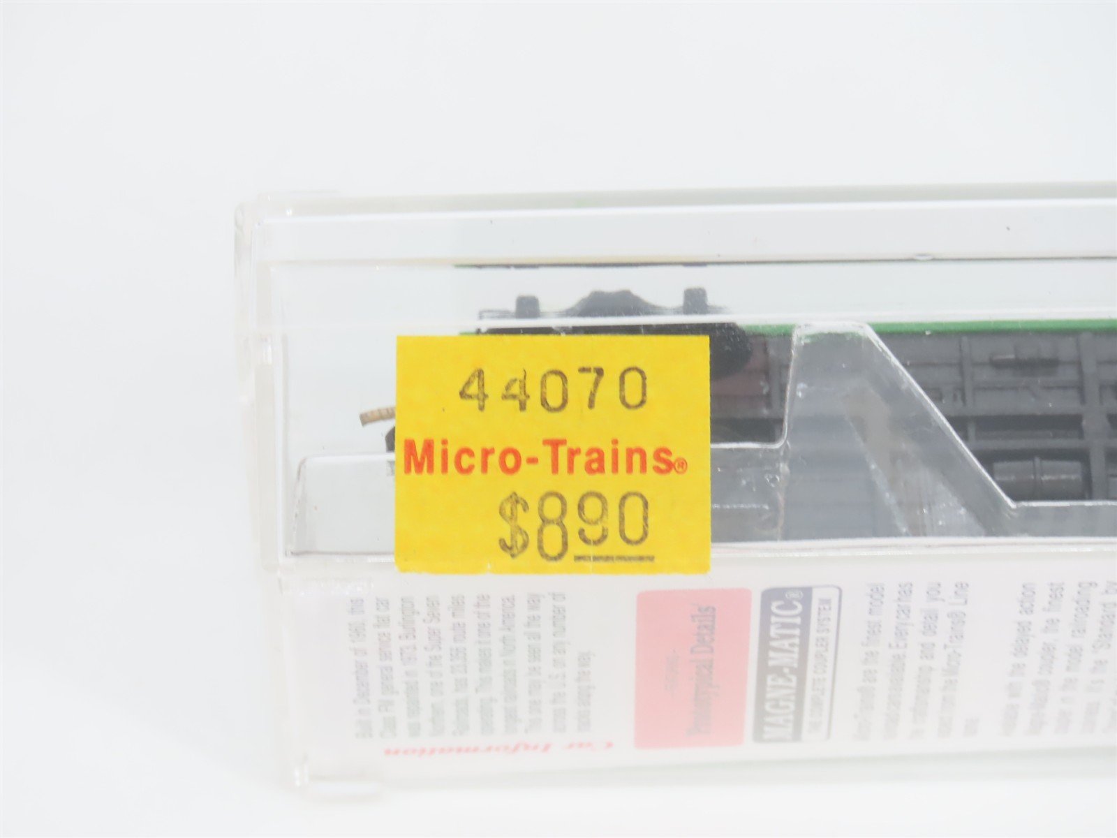 N Scale Micro-Trains MTL 44070 BN Burlington Northern 50' Flat Car #602626