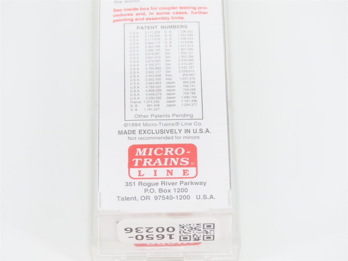 N Scale Micro-Trains MTL 44070 BN Burlington Northern 50&#39; Flat Car #602626