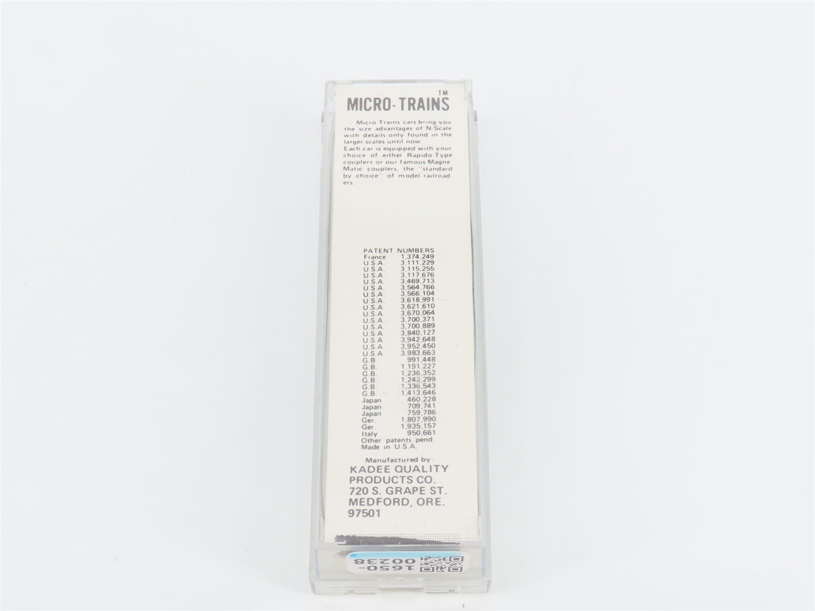 N Scale Kadee Micro-Trains MTL 44040 CP Canadian Pacific 50' Flat Car #300059