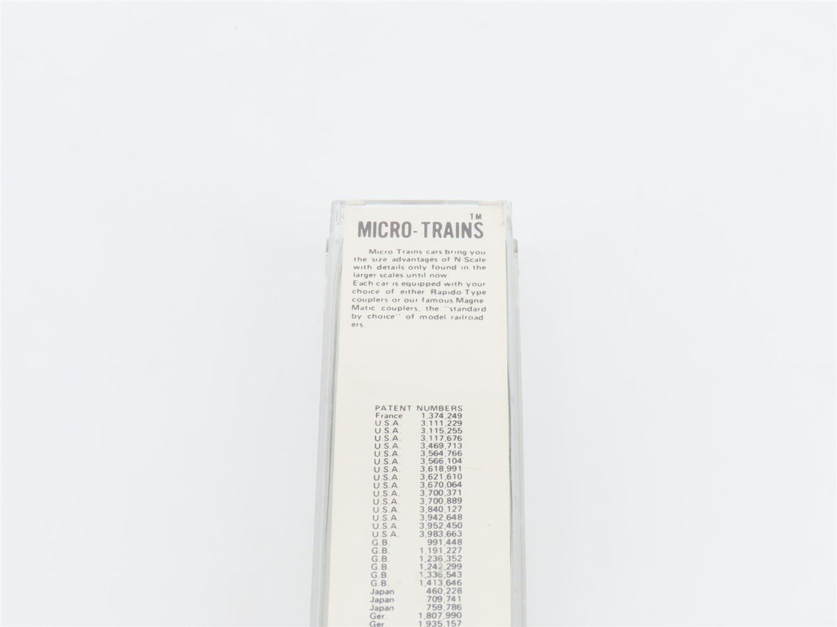 N Scale Kadee Micro-Trains MTL 44040 CP Canadian Pacific 50&#39; Flat Car #300059