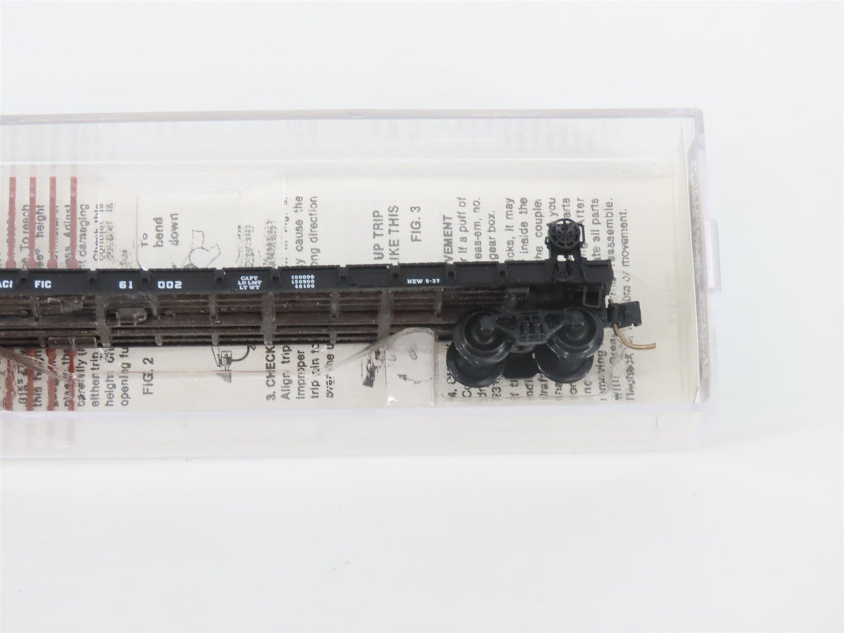 N Scale Kadee Micro-Trains MTL 44020 NP Northern Pacific 50&#39; Flat Car #61002