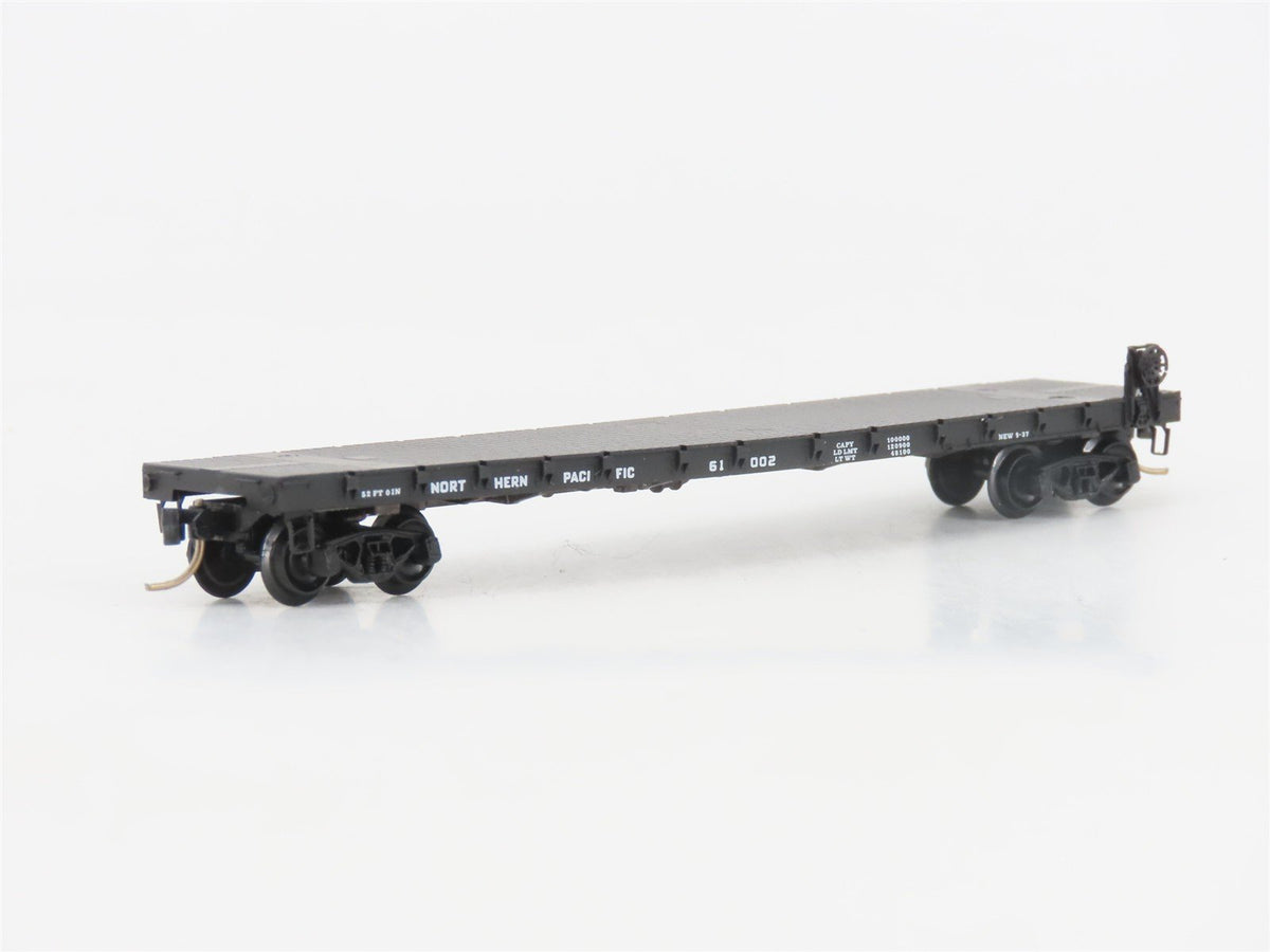 N Scale Kadee Micro-Trains MTL 44020 NP Northern Pacific 50&#39; Flat Car #61002