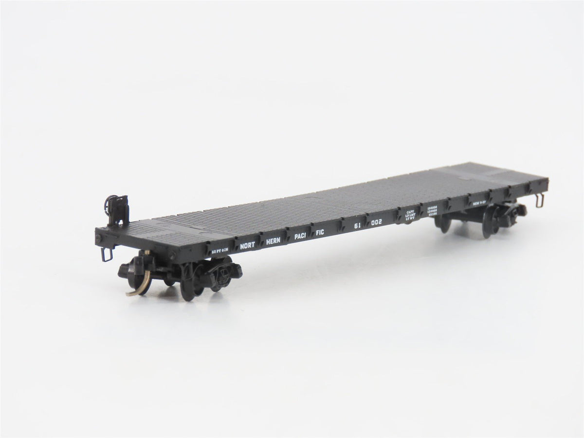 N Scale Kadee Micro-Trains MTL 44020 NP Northern Pacific 50&#39; Flat Car #61002