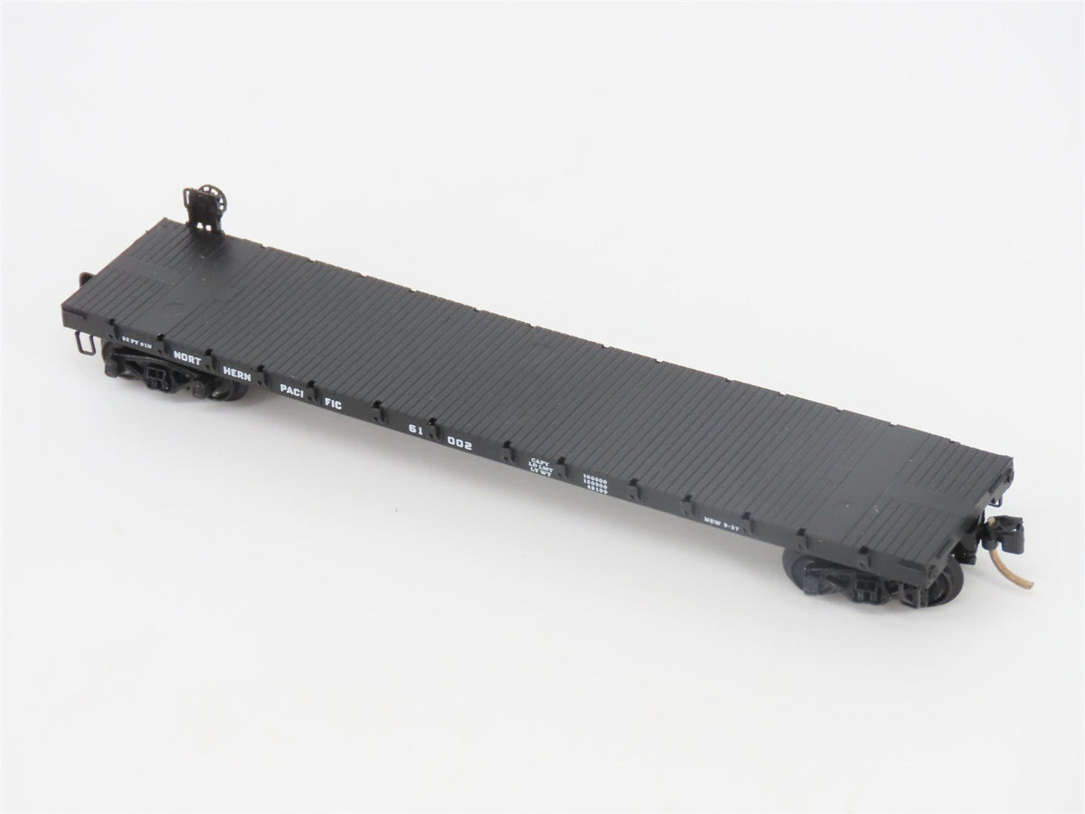 N Scale Kadee Micro-Trains MTL 44020 NP Northern Pacific 50&#39; Flat Car #61002