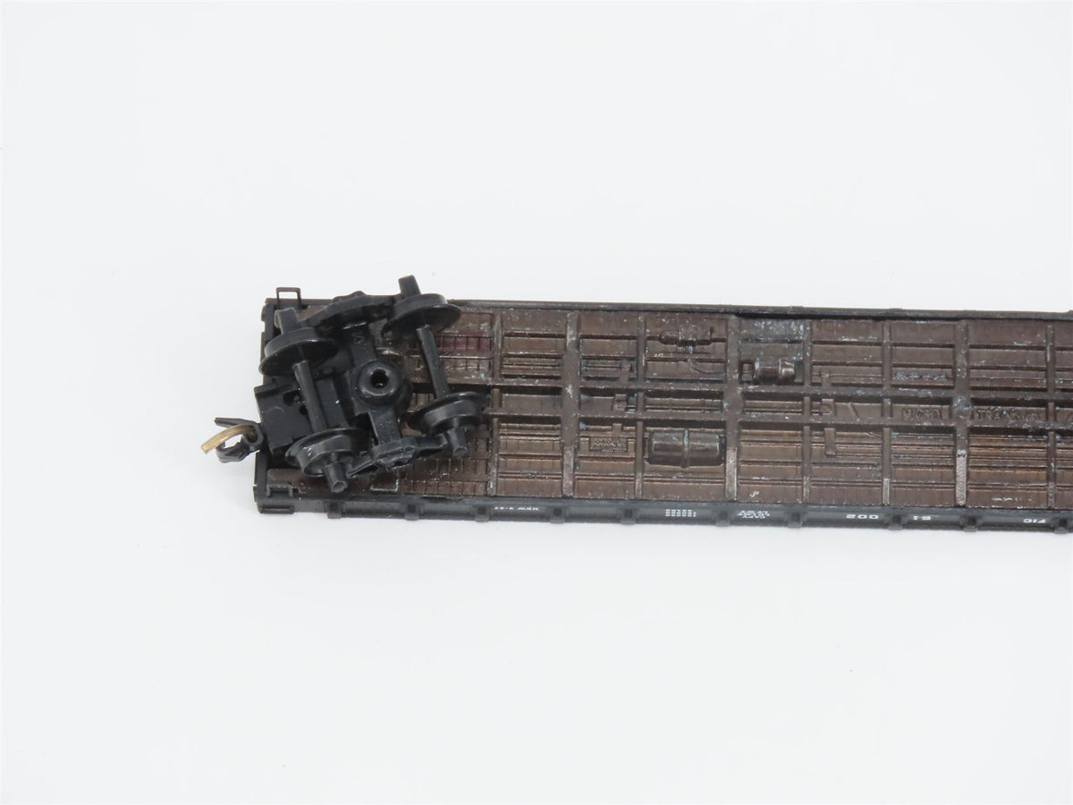 N Scale Kadee Micro-Trains MTL 44020 NP Northern Pacific 50&#39; Flat Car #61002
