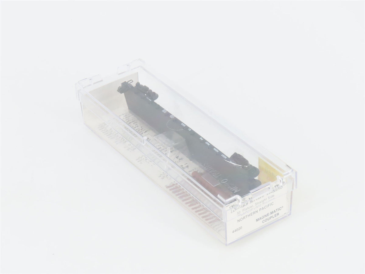 N Scale Kadee Micro-Trains MTL 44020 NP Northern Pacific 50&#39; Flat Car #61002