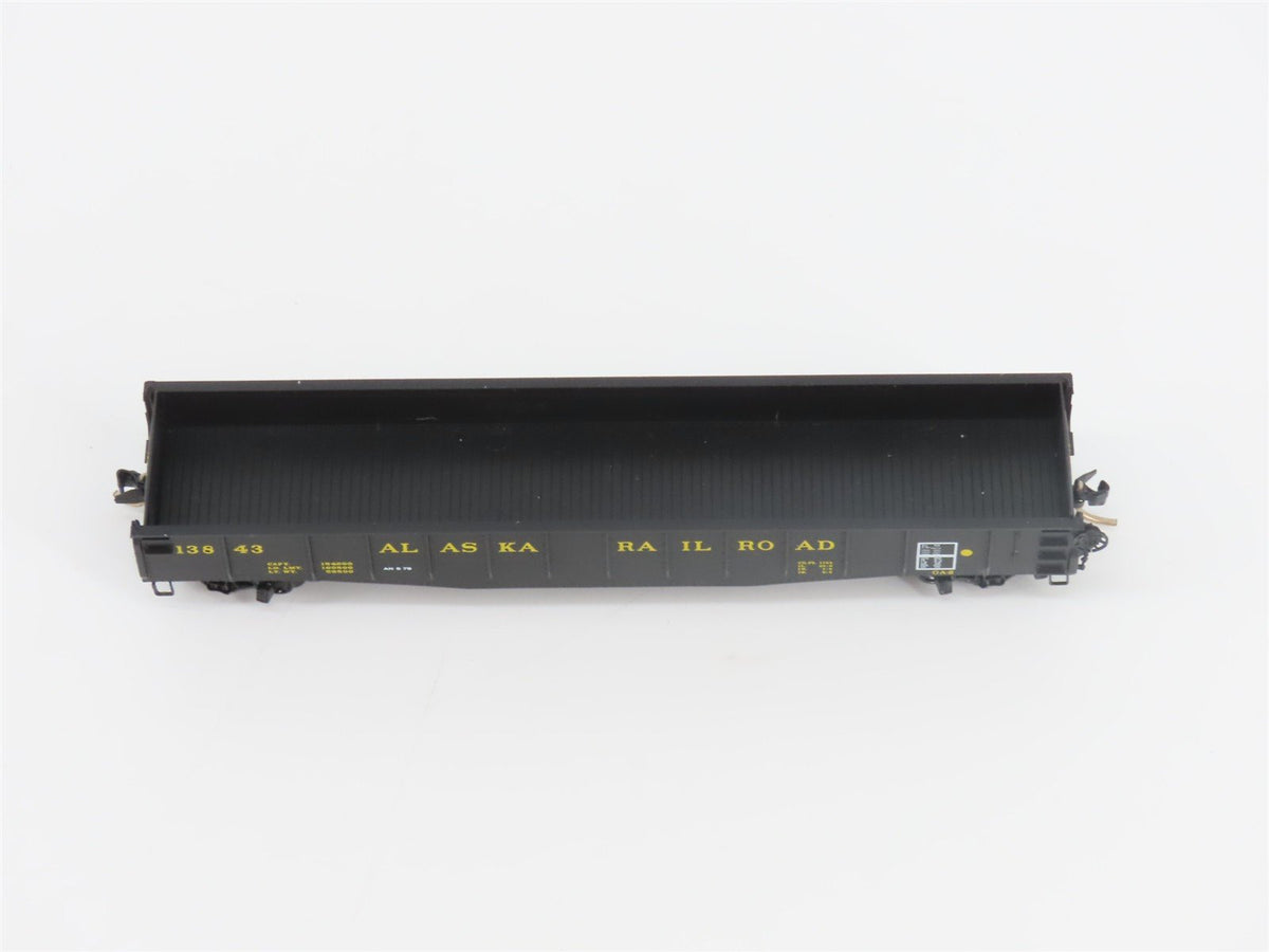 N Scale Micro-Trains MTL 46340 ARR Alaska Railroad 50&#39; Gondola #13843