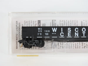 N Scale Micro-Trains MTL 46330 WC Wisconsin Central 50' Gondola #55169