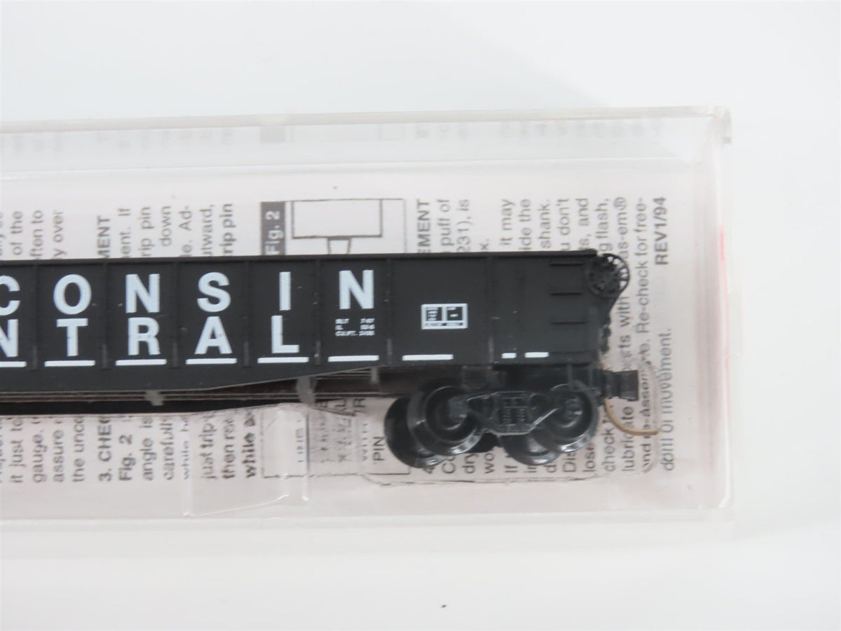N Scale Micro-Trains MTL 46330 WC Wisconsin Central 50&#39; Gondola #55169